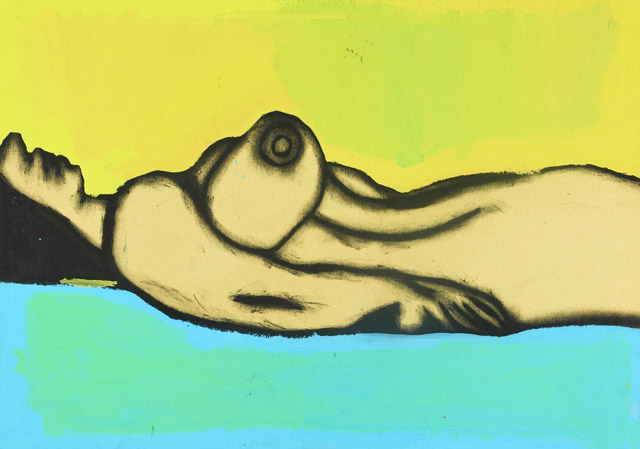 伊藤賢士《女性》制作年不詳:「以“身”伝心 からだから、はじめてみる」ボーダレス・アートミュージアムNO-MA他